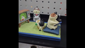 Jeju Cats Small Figurine Display Edition | Decorations | Figurine