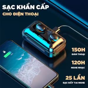 Tai Nghe Bluetooth M19 - S10 - M10 - F9 Pro Tai Nghe Không Dây Nhét Tai  Chống Ồn  Âm Thanh Hay  Pin Trâu