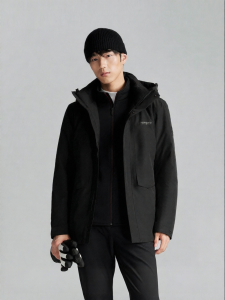 Business Casual Hooded Down Jacket