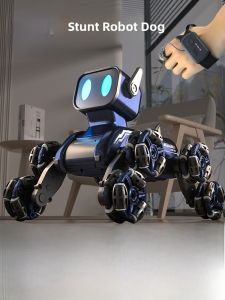 Intelligent Remote Control Robot Dog Toy Electric Mechanical Dog Car Pet Boy Birthday Gift Creative Educational Toys for Kids