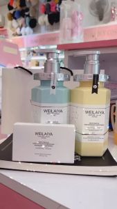 Cặp dầu gội xả tóc thảo dược Weilaiya - Nấm Truffle 450ml giúp chống lão hóa da đầu và làm mượt tóc