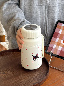 บูบู น่ารัก การ์ตูน แก้วน้ำสแตนเลสทรงตรงความจุขนาดใหญ่ 1000 มล ดีไซน์สวยงาม พกพาสะดวก สำหรับชงชา