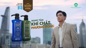 Dầu gội dược liệu Nguyên Vương Sảng khoái dành cho nam chai 180ml