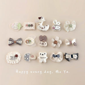 Korean Style Bow Cartoon Baby Girl Hair Clip
