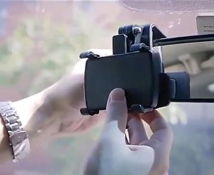 Holder Mobil Jepit 3in1 Spion Dashboard Visor 360 derajat Car Holder Original YS-HD07