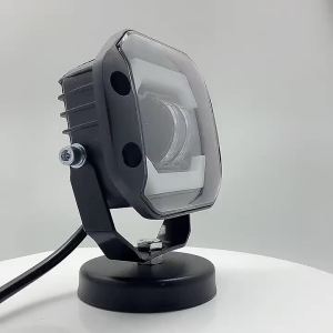 5" Inch LED Work Light Bar Spotlight Flush Mount Headlight Angel Eyes Hi/Low Beam Off Road for 4X4 Atv Niva Lada Truck ATV UTV