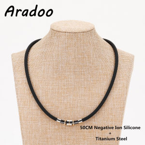 Silicone & Titanium Steel Anion Pendant Necklace: Understanding Hematite Magnetic Therapy Collar