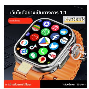 ZestBolt CD12 Smartwatch Android 12.0 5G LTE ซิมการ์ดกล้องโรตารี่ 2.26 นิ้ว AMOLED 490*580 หน้าจอ HD 2080Mah สมาร์ทนาฬิกา