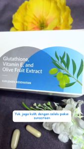 NATUR-E White 16s Suplemen Soft Capsule || Vitamin Suplemen Makanan || Suplemen Kesehatan Kecantikan Kulit Natur-E Original