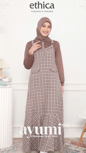 GAMIS ETHICA AYUMI 515 DRESS KEKINIAN TERBARUU DAILY KASUAL KEKINIAN KONDANGAN TERMURAHHH
