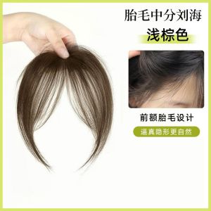 Nữ Băng Đô Quấn Tóc Tóc Giả Tích Hợp Ngô Sóng Màu Xám Che Tóc Tóc Lông Tơ Độ Phồng Áo Bộ Tóc Giả Giả Tóc Bộ Tóc Giả