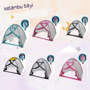Kelambu lipat bayi ( Model tenda / kojong)