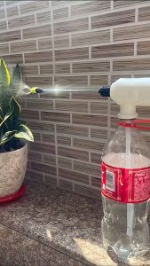 Household multifunctional electric watering head garden floral sprinkler intelligent watering artifact electric watering can water