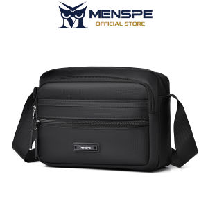 MENSPE Mens Shoulder Bag Fashion Waterproof Messenger Bag Travel Bag Business Bag Phone Bag Large Capacity Cross Body Bag Lightweight Casual Bag Leisure Sport Street Bag