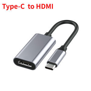 TYPE C To HDMI Adapter 4K USB C USB3.1 Male To HDMI-compatible Female Converter Cable for Laptop IPad Tablet TV MacBook Galaxy