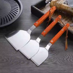 Frying Shovel Frying Shovel Stainless Steel Large Barbecue Spatula Hamburger Turner Burger Flipper Bbq For Kitchen