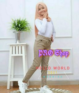 CELANA ANAK PEREMPUAN BAGGY PANT USIA 6 SAMPAI 14 THN