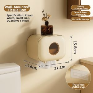 BAOJIAWANG | Waterproof Drill-free Toilet Paper Holder