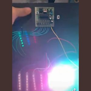 20 สเต็ป วงจรไฟกระพริบ พร้อมสาย 8 ช่อง BOGDAN 5-24 V เก็บปลาย 20 สเต็ป มีเก็บปลายทาง