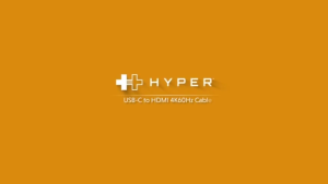 Cáp chuyển đổi HyperDrive USB-C sang HDMI 4K60HZ (8FT/25M) thiết kế bền bỉ chính hãng (HD6007WHGL)