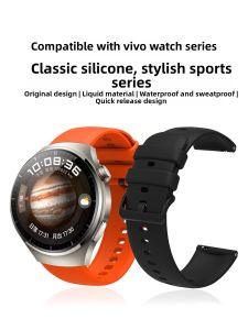 YOURSTAR | Vivo Watch Compatible Silicone Band Advanced Mens and Womens Strap