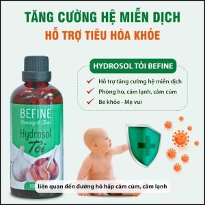 Hydrosol Tỏi - Nước Cất Tỏi Befine Hỗ Trợ Miễn Dịch - Tiêu Hóa