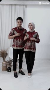 Atasan Batik Wanita Modern Terbaru 2024 M L XL XXL