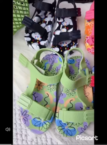 MINI MELISSA PLAYTIME REPOSICAO ( SIZE 22/23 - 30 ) SANDAL FLAT ANAK