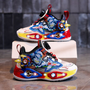 KUOBURENSHENG | Anti-slip Light-up Boys Shoes