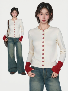 KBVVR | Slim Fitting Long Sleeve Knit Sweater
