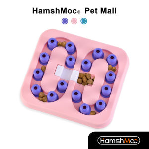 HamshMoc Interactive Pet Puzzle Toy Foraging Dog Toys IQ Sniffing Training Slow Eating Stress Relief Feeder Game Funny for Dog Puppy
