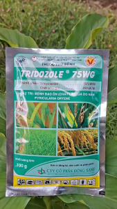 [THIEN THINH SHOP] TRIDOZOLE 75WG Đồng Xanh gói 100 gram dạng cốm Trừ đạo ôn lá đạo ôn cổ bông lúa nếp