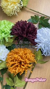 BUNGA MORFILIUM ARTIFICIAL BAHAN KAIN HIASAN PELAMINAN DEKORASI PERNIKAHAN WEDDING DECOR