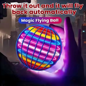 Magic Flying Ball Mini Toy Automatic Obstacle Avoidance UFO Boomerang Spinner Ball Toys for Adults Kids Gift for Boys and Girls