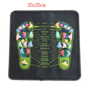 Fingerpressure Board Foot Foot Massage Pad Health Walk Foot Pressure Board Foot Massage Pad Imitation Goose Soft Stone Road