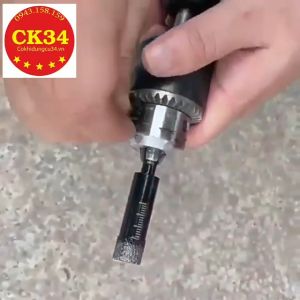 Mũi khoan kínhgạch menđá hoathủy tinh 6mm đa năng chuôi lục giác