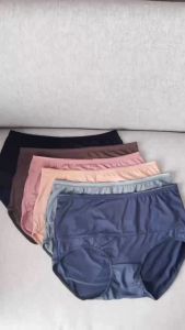 ESUNA กางเกงในผู้หญิง คละสี （1แพ็ค มี 5 -10ตัว） ผ้าเกรดพรีเมี่ยม ผ้านิ่ม ระบายอากาศได้ดีไม่อับชื้น ใส่สบาย ความยืดหยุ่นสูง Women Underwear