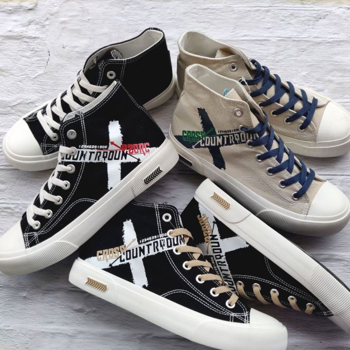 Advan Shoes Crosscountry High Top Hi Cut Lace Up Rugged Sneakers Lazada PH