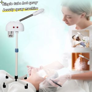 Facial Steamer LED 5X Magnifying Floor Lamp Machine Multifunction Spa Professional Humid