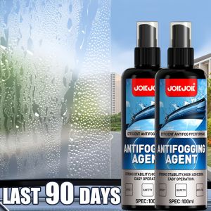 JOKJOK New Anti-Fog Glass Spray 100ml - NanoTech Car Window & Windshield Helmet & Mirror Defogger Clear Vision Enhancer
