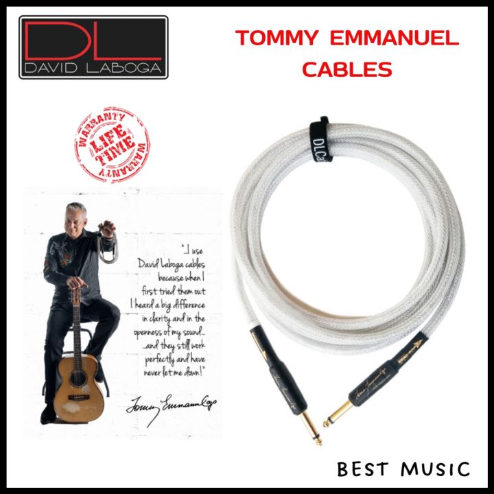 ケーブル・シールド  Emmanuel signature David Laboga DAVID LABOGA ” NEW DIMENSION”・Tommy Emmanuel Signature