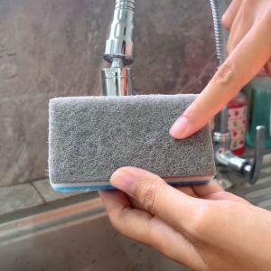 Kleaner Spons Cuci Gelas 5 Pcs Warna Sponge Sabut Cuci Serbaguna GSH002
