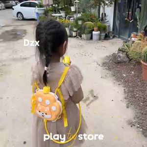 Portable Rainbow Water Gun Backpack for Kids Water Shooter Blaster Toys Squirt Guns with Large Capacity Tank and Adjusta