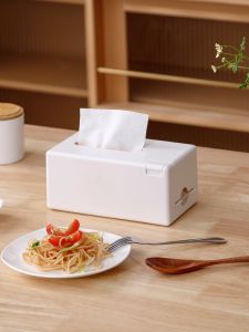 Creative Two-In-One Tissue Box And Toothpick Holder Automatic Pop-Up Luxury Home Living Room Storage Box High-end Minimalist