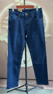 MERRIMAN SALE - Quần Jean Nam Cao Cấp Màu Đen Denim Navy Form Slim Fit Trẻ Trung Bền Màu