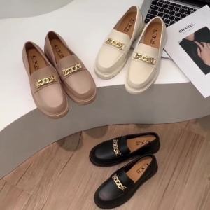 Sepatu Docmart Wanita Slip On Jelly Wedges Wanita Selop Loafers Woman Kasual Fashion BISA COD SPT-87