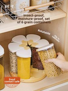SHUEHO | Rotatable Food-grade Sealed Storage Bin for Grains