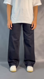 CELANA PANJANG PRIA JEANS DENIM BAGGY LOOSFIT GOMBRANG SKENA PRIA DEWASA