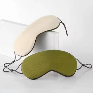 Hot Sale Ice Silk Eye Mask Adjustable Warm Cool Dual Use Breathable Sleep Mask For Travel And Comfortable Light Blocking