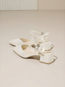 Josiny | Pointed-toe French Style Heeled Sandals